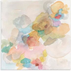 Stupell Industries Soft Abstract Watercolor Details Canvas Wall Art, Design by Jodi Fuchs in Kuwait