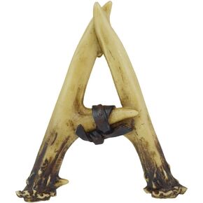 Pine Ridge Personalized Name Art 6" Antler Letter K Home Decor - 3D Western Decorative Hanging Wall Letters Decorations Deer Antler Monogram Hunting Sign Design - Unique Gift Ideas in Kuwait