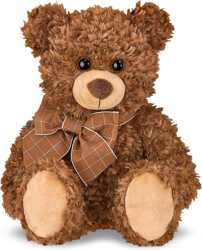 Bearington Lil' Reggie Teddy Bear 12 Inch Teddy Bear Stuffed Animal - Large Teddy Bear - Brown Teddy Bear in Kuwait