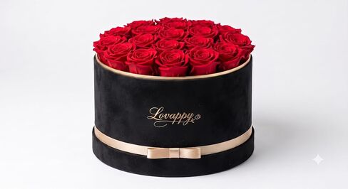 Preserved Roses in A Box - Roses That Last A Year - Eternal Rose Box - Flowers for Birthday - Long Lasting Roses in Box- Gift for Her, Mom, Wife(Red, 9pcs) in Kuwait