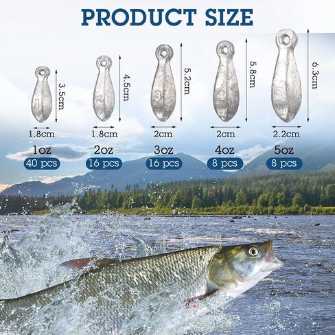 Fishing Weight Sinker Kit, in in Kuwait