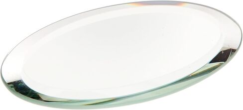 Plymor Oval 3mm Beveled Glass Mirror, 2 inch x 3 inch in Kuwait