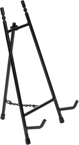 Red Co. 13" Tall Modern Metal Tripod Plate Stand and Art Holder Easel, Black in Kuwait