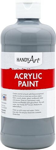 Handy Art Student Acrylic Paint 16 ounce, Gray,101-105 in Kuwait