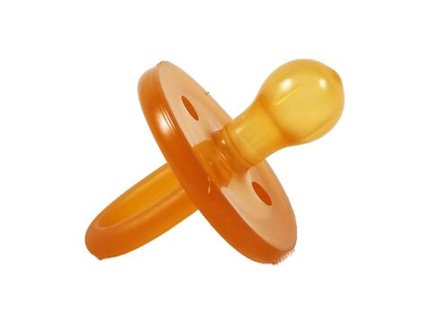 Sweetie Rubber Pacifier Natural Rubber Pacifier Rounded 2 Count (12-18 Month/Large) in Kuwait
