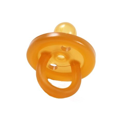Sweetie Rubber Pacifier Natural Rubber Pacifier Rounded 2 Count (12-18 Month/Large) in Kuwait