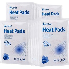 Lehot Hot Body Warmers - 30 Pack Disposable Adhesive Patches for Up to 12 Hours of Safe, Natural Heat, Ideal for Outdoor Activities like Skiing, Hiking & More, Fastest Activation for On-the-Go Warmth. in Kuwait