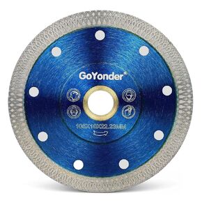 GoYonder 5 Inch Super Thin Tile Saw Blade, Diamond Blade for Angle Grinder, Dry Wet Tile Blade for Ceramic Tile, Concrete, Granite Cutting in Kuwait