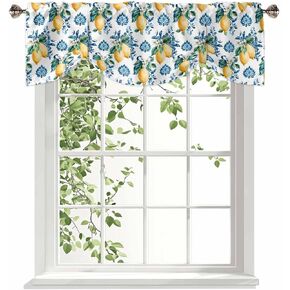 Christmas Valances for Window - Semi Sheer Light Filtering Valance Christmas Scarf Snowman Grey Window Curtains Valances for Living Room Bathroom - Window Valance 54"x18" in Kuwait