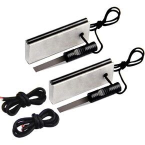 AOFAR Magnesium Fire Starter AF-374 (2-Pack) Waterproof Fire Steel Pouch for Camping, Hiking, Hunting, Backpacking,Outdoor Survival fire Striker kit in Kuwait