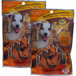 Carolina Prime Pet 45031 Sweet Tater Fries Treat For Dogs (1 Pouch), One Size in Kuwait