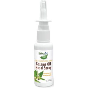 NATUREPRO Sesame Oil Nasal Spray N Natural Nasal moisturizer Made from 100% Natural Source Sesame Oil moisturizes and Lubricates severely Dry Nasal Passages | 0.75 fl in Kuwait