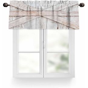 Window Treatment Valances African Sunset Landscape Wildlife Animal Elephant Giraffe Design Rod Pocket Curtain Valance for Kitchen, Bathroom, Living Room, Bedroom 54" W x 18" L in Kuwait