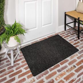 Mohawk Home Utility Floor Mat Solid Navy Blue (2' x 6') Perfect for Garage, Entryway, Porch, and Laundry Room in Kuwait