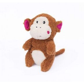 ZippyPaws - Cheeky Chumz Super Soft Squeaker Plush Dog Toy with Unique Sound - Monkey in Kuwait