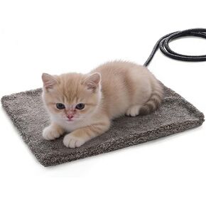 MARUNDA Pet Heating Pad,Cat Dog Electric Pet Heating Pad Indoor Waterproof,Auto Constant Temperature, Chew Resistant Steel Cord (Blue, 24 x 12 inch) in Kuwait