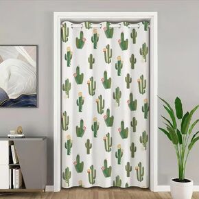 Mightree Doorway Door Curtain, Thermal Insulated Doorway Curtains, Sliding Closet Door Curtains, Grommet Divider Curtain for Bedroom, Pink Bow Tie, 39" W x 70" L in Kuwait