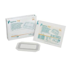3M™ Tegaderm™ + Pad Film Dressing، 3586، 3 1/2 بوصة × 4 بوصة، حجم الوسادة 1-3/4 بوصة × 2-3/8 بوصة، 25 قطعة/كرتون، 4 كرتون/علبة in Kuwait