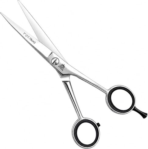 ARSUK Dog Grooming Scissors Straight 7-inch, Pet Hair Cutting Shears for Large & Small Dogs, Cats & Horses - Stainless Steel in Kuwait
