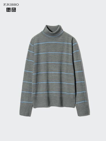 Uniqlo 3D Knit Turtleneck Sweater in Kuwait