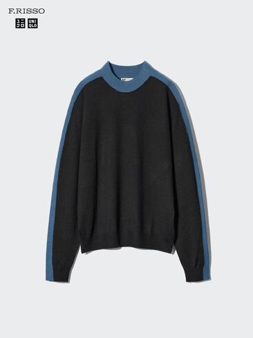 Uniqlo 3D Knit Mock Neck Sweater in Kuwait