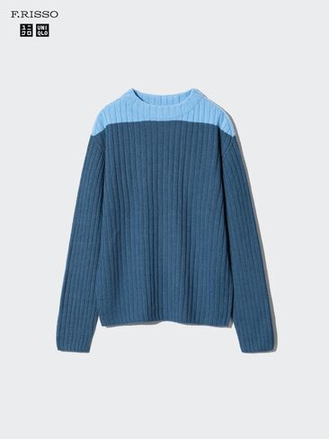 Uniqlo 3D Knit Boat Neck Sweater in Kuwait