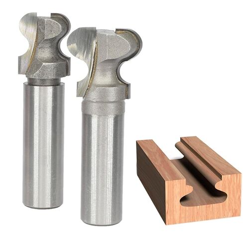 2Pcs Finger Pull Router Bit Set 1/2" Shank,Drawer Pull Bit in Kuwait