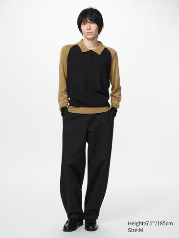 Uniqlo 3D Knit Polo Sweater in Kuwait