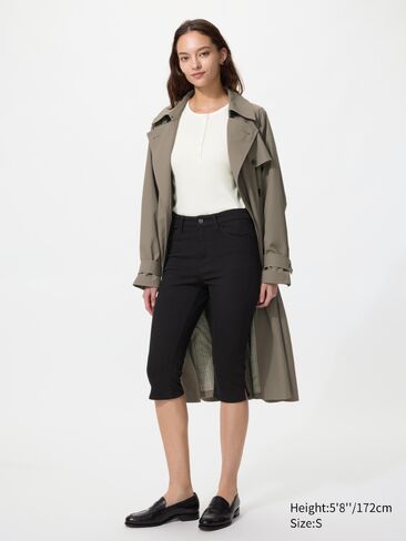 Uniqlo Denim Capri Pants | Knee in Kuwait