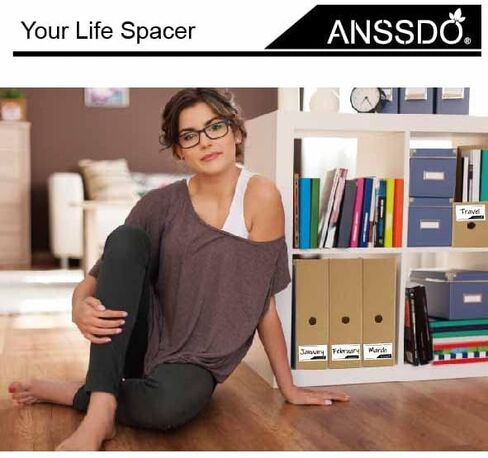 ANSSDO 6 Pack Brown Cardboard Magazine Holder Premium Kraft Magazine File Holder Magazine Organizer, Magazine Storage Box, Large Volume Magazine File Organizer as Book Bins or Folder Holder for Desk in Kuwait