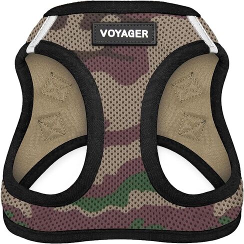 Voyager Step-In Air Dog Harness - All Weather Mesh Step In Vest Harness For Small And Medium Dogs By Best Pet Supplies - Pink Base, S in Kuwait