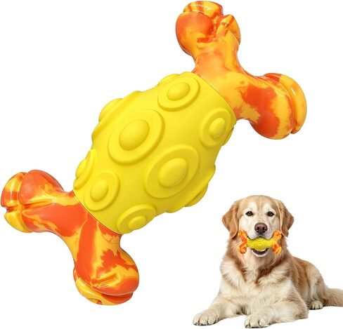 WinTour Dog Chew Toys for Aggressive Chewers Large Breed, Tough Dog Toys for Aggressive Chewers, Indestructible Dog Balls for Aggressive Chewers, Squeaky Dog Toys for Large Dogs, Super Chewer Dog Toys in Kuwait