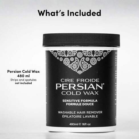 All-Natural Sugar Wax for Body Hair Removal - Persian Cold Wax 16 fl oz (480 ml) in Kuwait