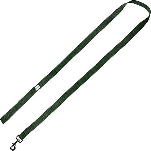 طوق Moose Pet Wear الكلاسيكي للكلاب - أطواق حيوانات أليفة قابلة للتعديل، صنع في الولايات المتحدة الأمريكية - عرض 2.54 سم، متوسط، أخضر غابة in Kuwait