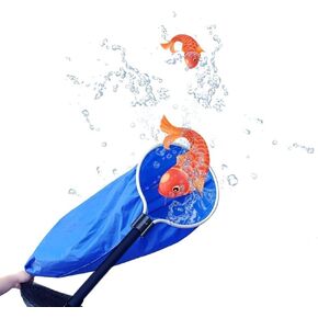 Koi Fish Tank Net, Semi-Permeable Fishing Soft Lightweight Mesh Basket Aquarium Netting Koi Sock Net for Large Fish Eggs Safety, Isolating, Transfer (15.75inch/40cm) in Kuwait