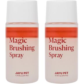 JAYU PET Magic Brushing Mist - Dog Fur Detangler Spray for Dematting, Hypoallergenic Dog Deodorizing Spray, Dog Conditioner & Itch Relief Spray, Shining, Freshening, Grooming Spray for Pet 5.8fl oz in Kuwait