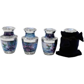 HLC URNS – Beautiful Cardinal Couple Bird Cremation Large Urn for Human Ashes - Adult Funeral Urn Handcrafted - Affordable Urn for Ashes (Adult (200 lbs) – 10.5 x 6 “, Urn) in Kuwait