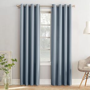 Sun Zero Barrow Energy Efficient Grommet Curtain Panel Pair in Kuwait