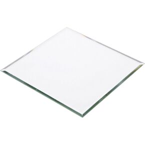 Plymor Square 3mm Beveled Glass Mirror, 6 inch x 6 inch (Pack of 3) in Kuwait