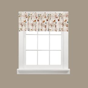 SKL Home by Saturday Knight Ltd. - R7149500024T09 Le Jardin Tier Curtain Pair, Multicolored, 57 inches x 24 inches in Kuwait