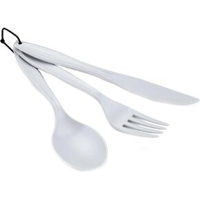 GSI Outdoors 3 Pc. Ring Cutlery Set- Eggshell, Black in Kuwait