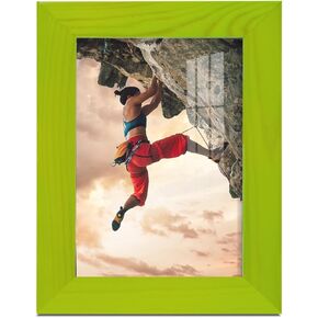Renditions 8x10 inch Solid Wood Picture Frame, High Definition Glass and High-end Modern Style Cream Colored for Wall and Tabletop Photo Display, Avocado Wood Grain Frame in Kuwait