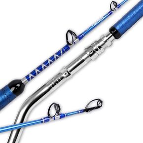 Fiblink Bent Butt Fishing Rod 2-Piece Saltwater Offshore Trolling Rod in Kuwait