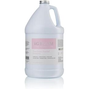 iGroom Tearless Facial Dog Shampoo, Luxury Pet Beauty Care, Ultra Mild to Eyes, Restore Skins Natural Moisture, Made in USA, Gallon in Kuwait