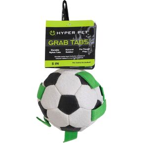 Hyper Pet Grab Tabs Dog Toys - Interactive Dog Toys for Fetch, Tug, Retrieving & Water Play - 5.5" Football, for All Breeds in Kuwait