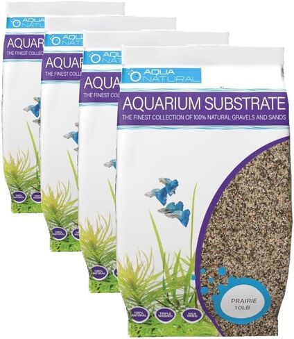 Aqua Natural Prairie Sand 10lb Substrate for aquascaping, Aquariums, vivariums and terrariums in Kuwait