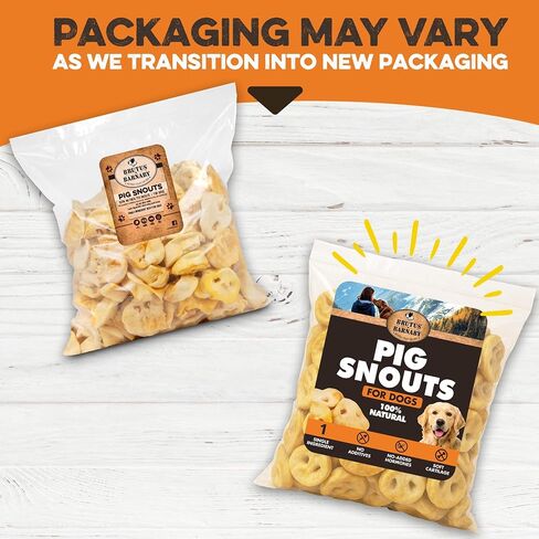 BRUTUS & BARNABY Pig Snout Dog Treat - 100% Natural - Our Healthy Pig Snouts for Dogs are Easy to Digest, Chemical & Hormone Free, Thick & Hearty Chew, Great for Small Or Large Dogs in Kuwait