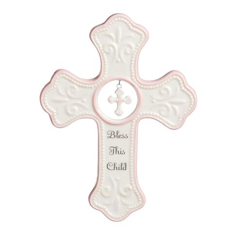 Nat and Jules Bless This Child Hanging Cross in Kuwait