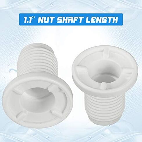 3 Sets Cooler Drain Plug Cooler Plug Replacement Triple Snap Drain Plug Cooler Plug Assembly for Coolers 1.14 Inches/ 2.9 cm Shaft Length, White in Kuwait