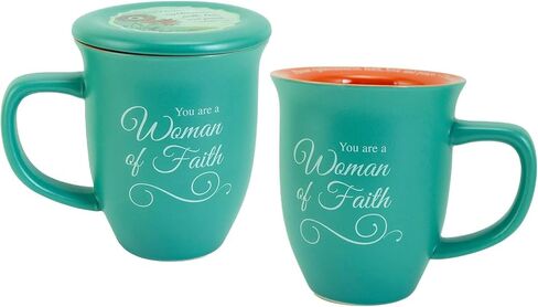 Abbey Gift Man of Faith Mug & Coaster Set 4 by 4.38" in Kuwait